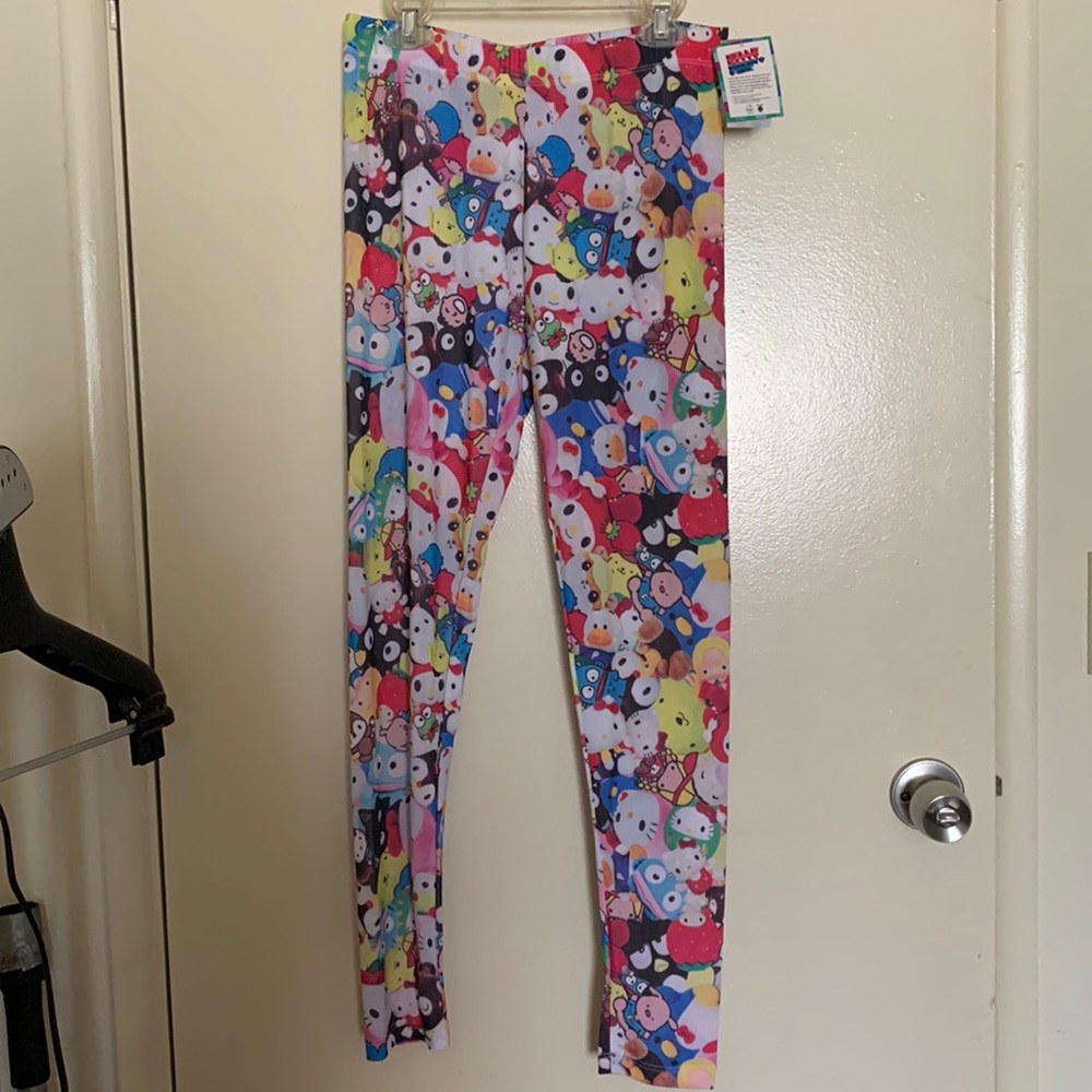 Hello Kitty Sanrio Collage Print Tights/Leggings